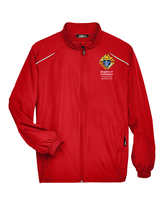 Knights of Columbus Men's Techno Lite Motivate Unlined Lightweight Jacket