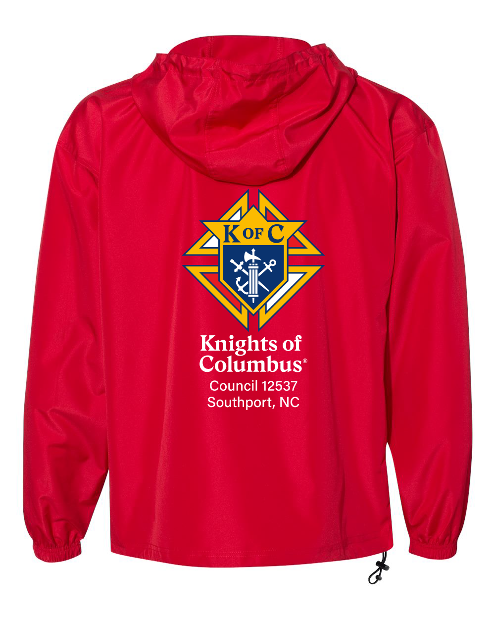 Knights of Columbus Unisex Packable Anorak Jacket
