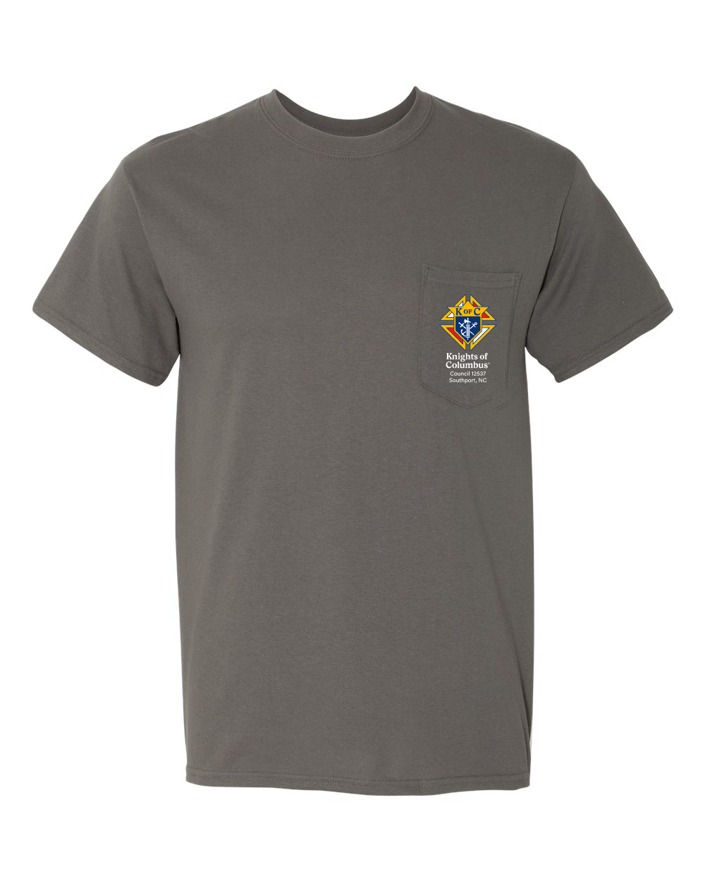 Knights of Columbus Unisex Heavy Cotton™ Pocket T-Shirt