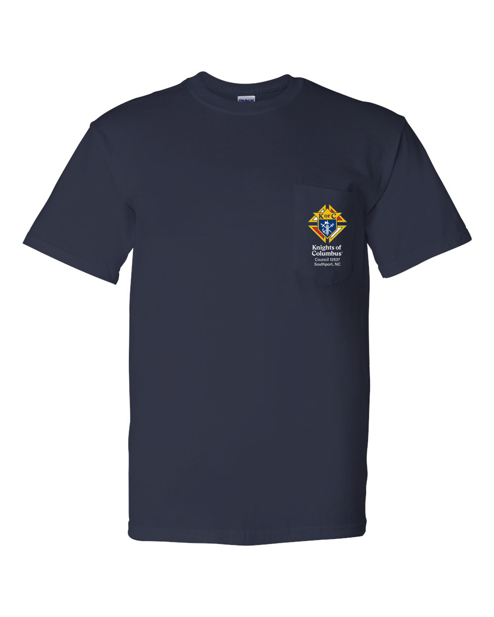 Knights of Columbus Unisex Heavy Cotton™ Pocket T-Shirt