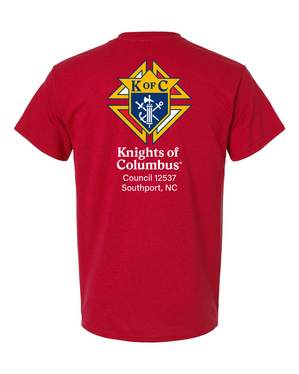 Knights of Columbus Unisex Heavy Cotton™ Pocket T-Shirt
