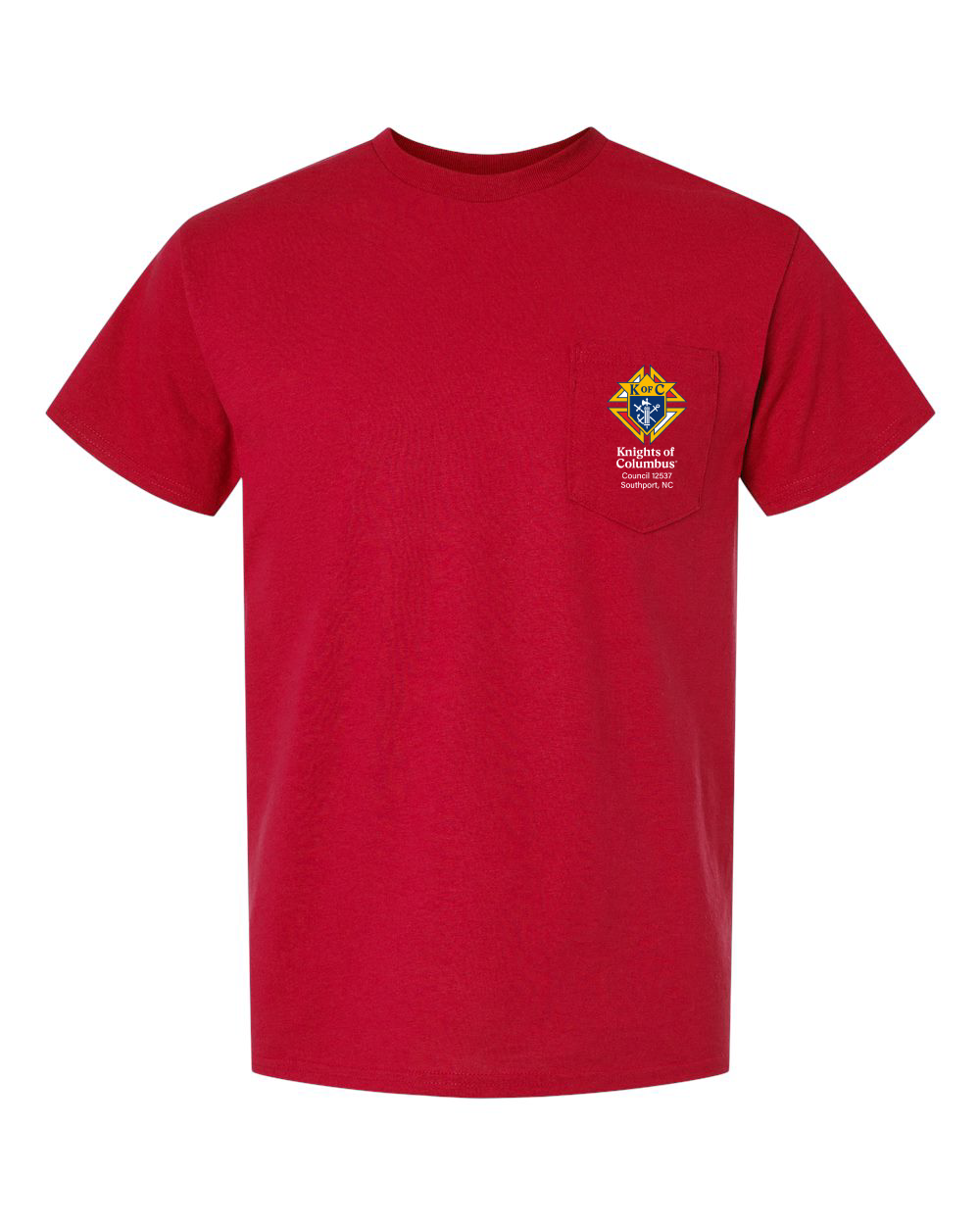 Knights of Columbus Unisex Heavy Cotton™ Pocket T-Shirt