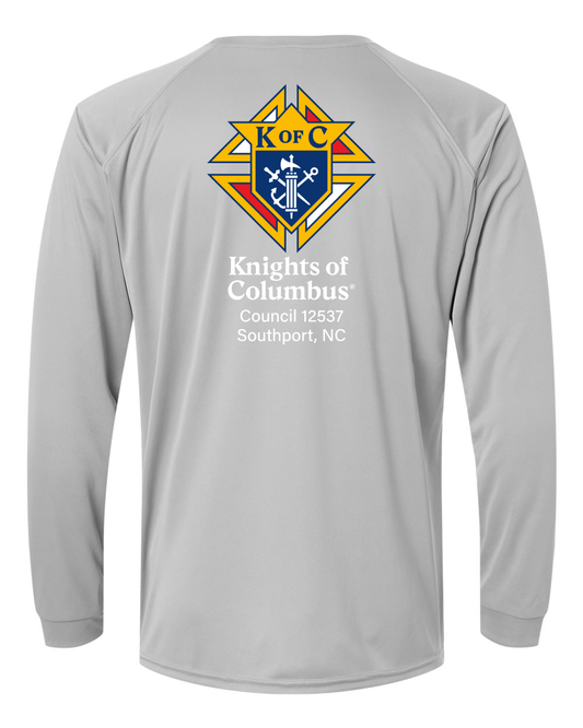 Knights of Columbus Unisex Long Islander Performance Long Sleeve T-Shirt