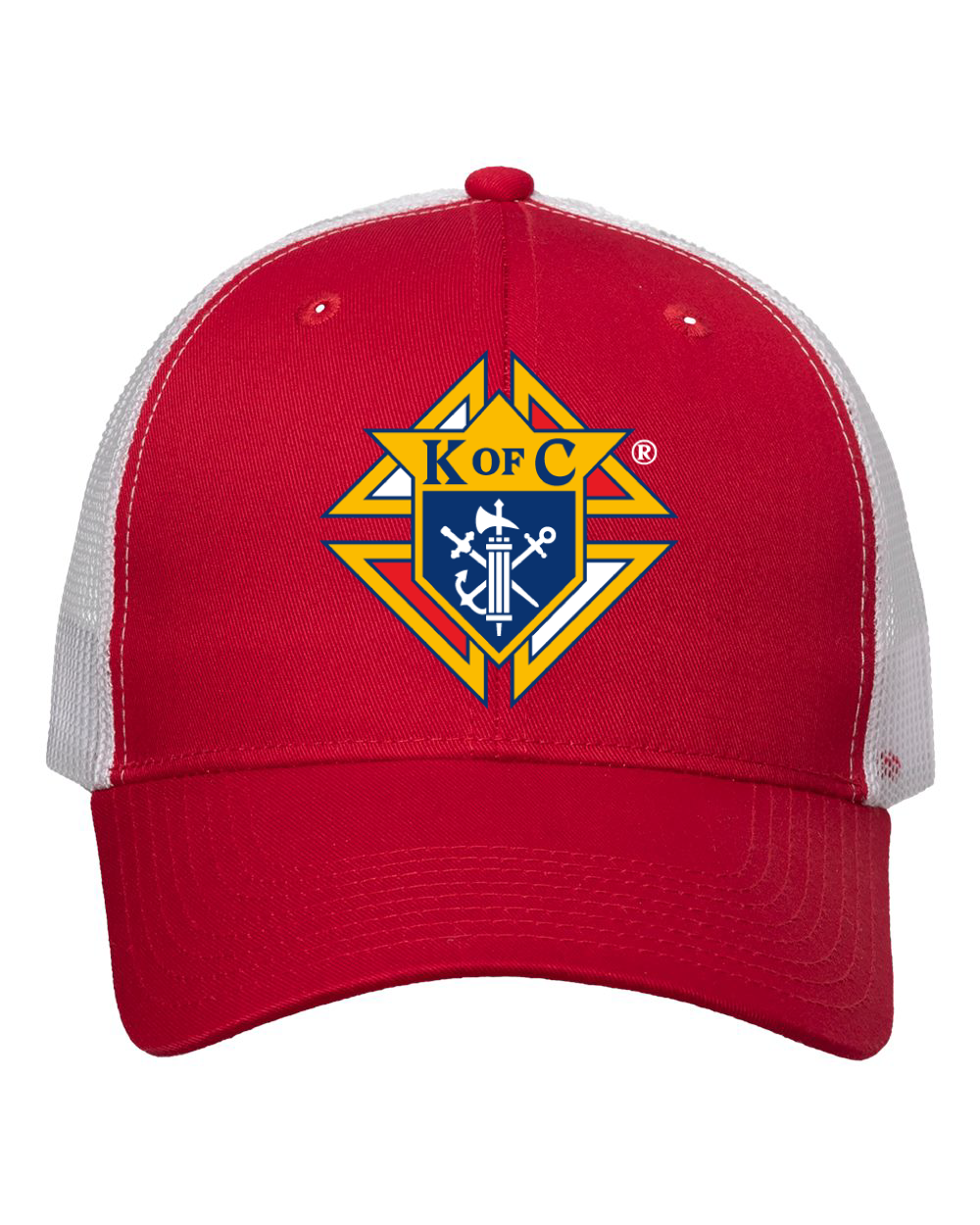 Knights of Columbus Mesh-Back Twill Trucker Cap